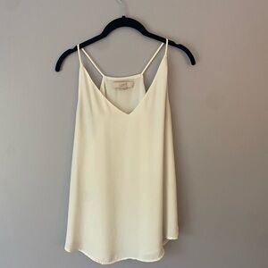 LOFT Women's Elegant Cream Camisole